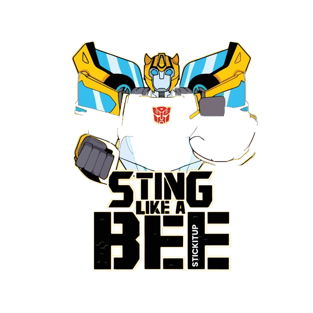 Sting Like A Bee Sticker